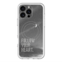 スリムプロテクションプレミアムケース with MagSafe［ オリジナル - ドットオーバーレイ - FOLLOW YOUR HEART/B ］