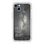 スリムプロテクションプレミアムケース with MagSafe［ オリジナル - ドットオーバーレイ - FOLLOW YOUR HEART/C ］