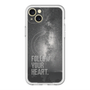 スリムプロテクションプレミアムケース with MagSafe［ オリジナル - ドットオーバーレイ - FOLLOW YOUR HEART/C ］