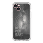 スリムプロテクションプレミアムケース with MagSafe［ オリジナル - ドットオーバーレイ - FOLLOW YOUR HEART/C ］