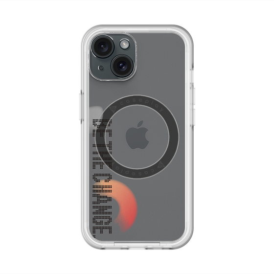 スリムプロテクションプレミアムケース with MagSafe［ オリジナル - ドットオーバーレイ - BE THE CHANGE/A ］