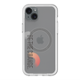 スリムプロテクションプレミアムケース with MagSafe［ オリジナル - ドットオーバーレイ - BE THE CHANGE/A ］