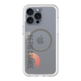 スリムプロテクションプレミアムケース with MagSafe［ オリジナル - ドットオーバーレイ - BE THE CHANGE/A ］
