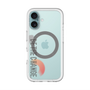 スリムプロテクションプレミアムケース with MagSafe［ オリジナル - ドットオーバーレイ - BE THE CHANGE/A ］