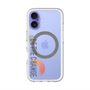 スリムプロテクションプレミアムケース with MagSafe［ オリジナル - ドットオーバーレイ - BE THE CHANGE/A ］