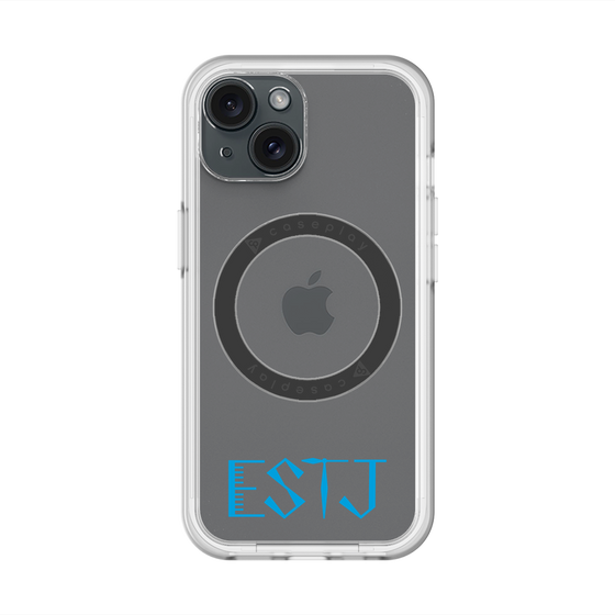 スリムプロテクションプレミアムケース with MagSafe［ オリジナル - ESTJ 幹部 - アルファベット ］