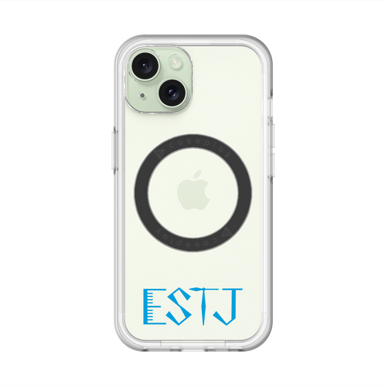 スリムプロテクションプレミアムケース with MagSafe［ オリジナル - ESTJ 幹部 - アルファベット ］