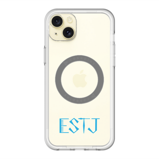 スリムプロテクションプレミアムケース with MagSafe［ オリジナル - ESTJ 幹部 - アルファベット ］