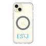スリムプロテクションプレミアムケース with MagSafe［ オリジナル - ESTJ 幹部 - アルファベット ］
