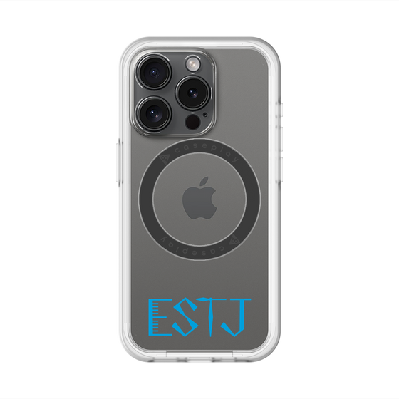 スリムプロテクションプレミアムケース with MagSafe［ オリジナル - ESTJ 幹部 - アルファベット ］