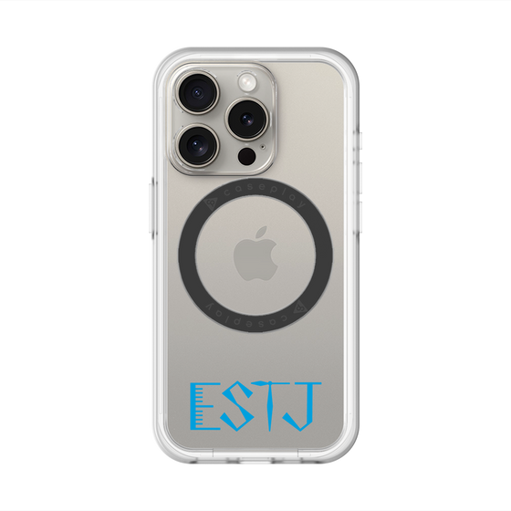 スリムプロテクションプレミアムケース with MagSafe［ オリジナル - ESTJ 幹部 - アルファベット ］