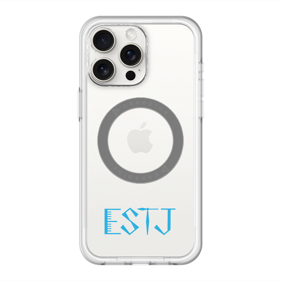 スリムプロテクションプレミアムケース with MagSafe［ オリジナル - ESTJ 幹部 - アルファベット ］