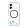 スリムプロテクションプレミアムケース with MagSafe［ オリジナル - ESTJ 幹部 - アルファベット ］
