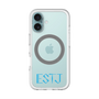 スリムプロテクションプレミアムケース with MagSafe［ オリジナル - ESTJ 幹部 - アルファベット ］