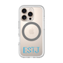 スリムプロテクションプレミアムケース with MagSafe［ オリジナル - ESTJ 幹部 - アルファベット ］