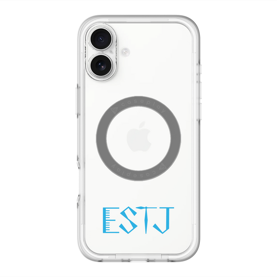 スリムプロテクションプレミアムケース with MagSafe［ オリジナル - ESTJ 幹部 - アルファベット ］