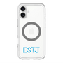 スリムプロテクションプレミアムケース with MagSafe［ オリジナル - ESTJ 幹部 - アルファベット ］