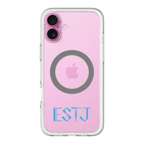 スリムプロテクションプレミアムケース with MagSafe［ オリジナル - ESTJ 幹部 - アルファベット ］