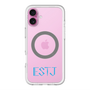 スリムプロテクションプレミアムケース with MagSafe［ オリジナル - ESTJ 幹部 - アルファベット ］