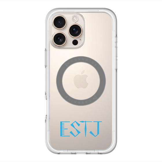 スリムプロテクションプレミアムケース with MagSafe［ オリジナル - ESTJ 幹部 - アルファベット ］