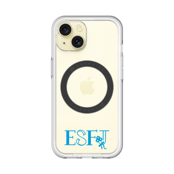 スリムプロテクションプレミアムケース with MagSafe［ オリジナル - ESFJ 領事 - アルファベット ］
