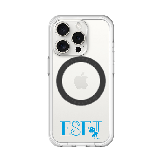 スリムプロテクションプレミアムケース with MagSafe［ オリジナル - ESFJ 領事 - アルファベット ］