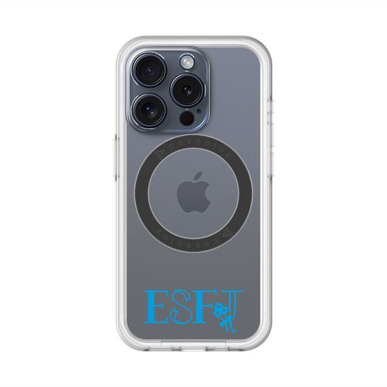 スリムプロテクションプレミアムケース with MagSafe［ オリジナル - ESFJ 領事 - アルファベット ］