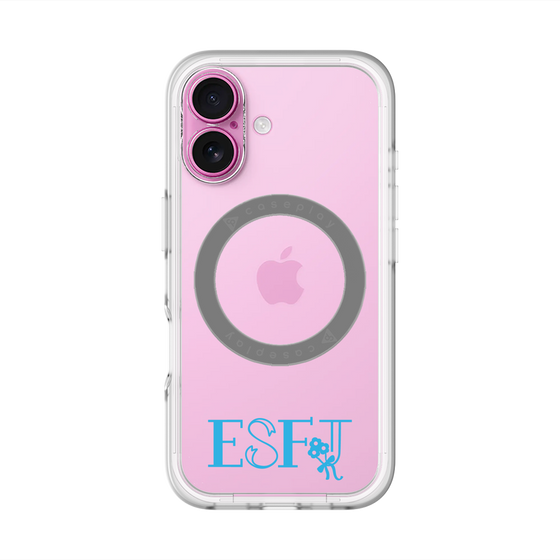 スリムプロテクションプレミアムケース with MagSafe［ オリジナル - ESFJ 領事 - アルファベット ］
