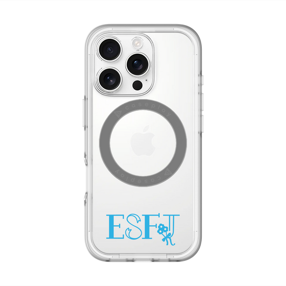 スリムプロテクションプレミアムケース with MagSafe［ オリジナル - ESFJ 領事 - アルファベット ］