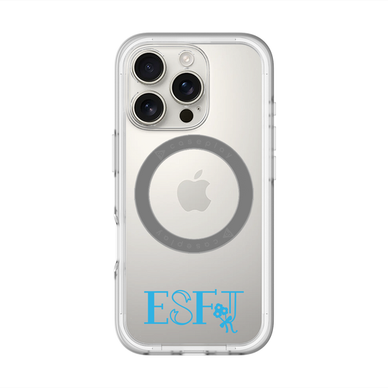 スリムプロテクションプレミアムケース with MagSafe［ オリジナル - ESFJ 領事 - アルファベット ］