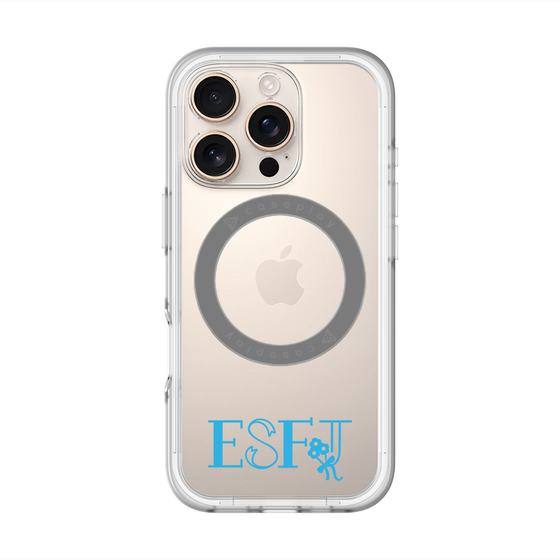 スリムプロテクションプレミアムケース with MagSafe［ オリジナル - ESFJ 領事 - アルファベット ］