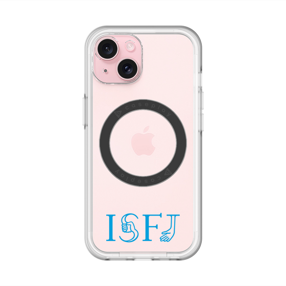 スリムプロテクションプレミアムケース with MagSafe［ オリジナル - ISFJ 擁護者 - アルファベット ］