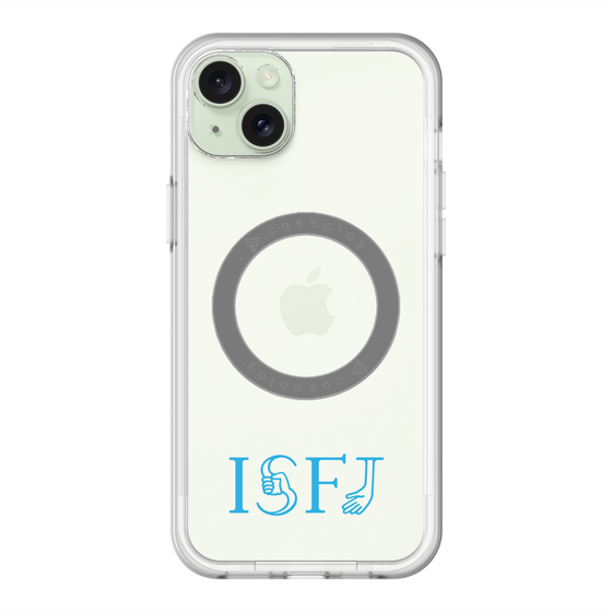 スリムプロテクションプレミアムケース with MagSafe［ オリジナル - ISFJ 擁護者 - アルファベット ］