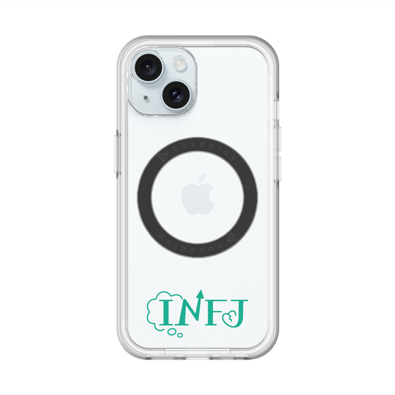 スリムプロテクションプレミアムケース with MagSafe［ オリジナル - INFJ 提唱者 - アルファベット ］