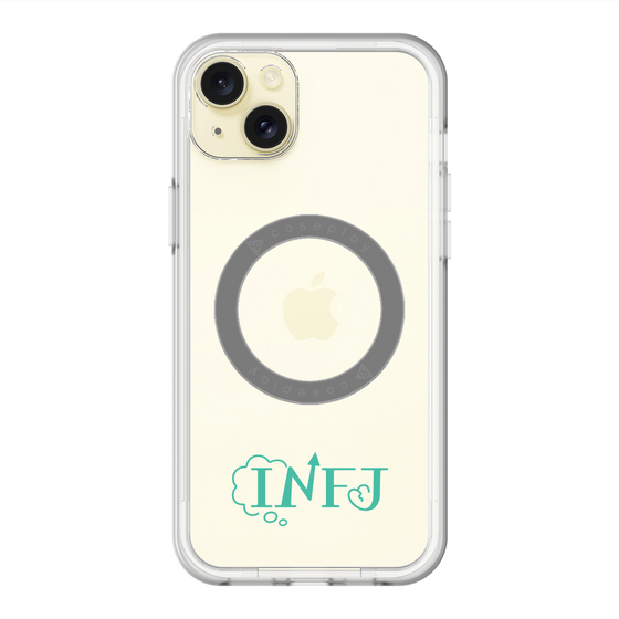 スリムプロテクションプレミアムケース with MagSafe［ オリジナル - INFJ 提唱者 - アルファベット ］