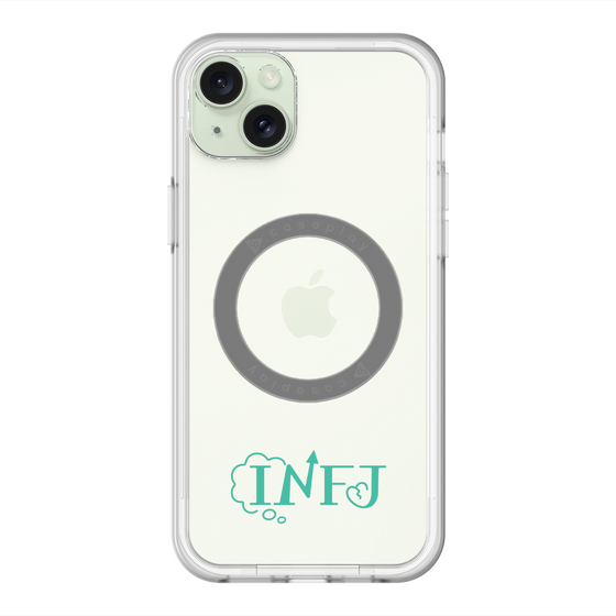 スリムプロテクションプレミアムケース with MagSafe［ オリジナル - INFJ 提唱者 - アルファベット ］