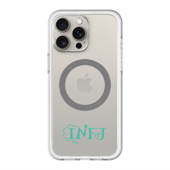 スリムプロテクションプレミアムケース with MagSafe［ オリジナル - INFJ 提唱者 - アルファベット ］