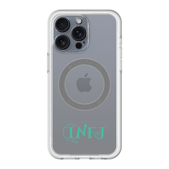 スリムプロテクションプレミアムケース with MagSafe［ オリジナル - INFJ 提唱者 - アルファベット ］