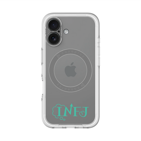 スリムプロテクションプレミアムケース with MagSafe［ オリジナル - INFJ 提唱者 - アルファベット ］