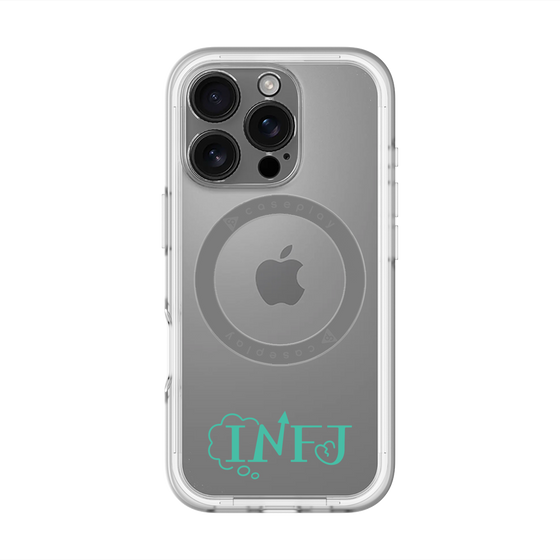 スリムプロテクションプレミアムケース with MagSafe［ オリジナル - INFJ 提唱者 - アルファベット ］