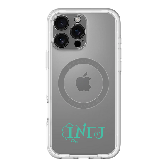 スリムプロテクションプレミアムケース with MagSafe［ オリジナル - INFJ 提唱者 - アルファベット ］