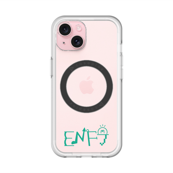 スリムプロテクションプレミアムケース with MagSafe［ オリジナル - ENFJ 主人公 - アルファベット ］