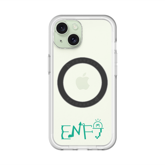 スリムプロテクションプレミアムケース with MagSafe［ オリジナル - ENFJ 主人公 - アルファベット ］