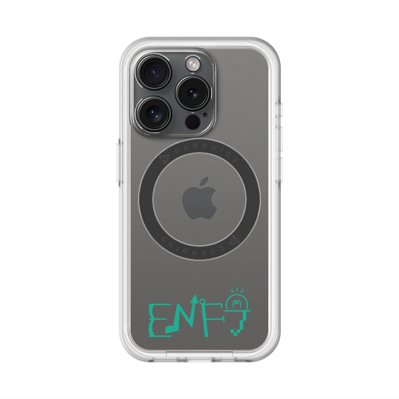 スリムプロテクションプレミアムケース with MagSafe［ オリジナル - ENFJ 主人公 - アルファベット ］