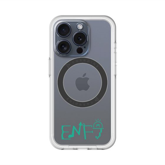 スリムプロテクションプレミアムケース with MagSafe［ オリジナル - ENFJ 主人公 - アルファベット ］