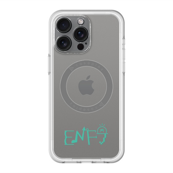 スリムプロテクションプレミアムケース with MagSafe［ オリジナル - ENFJ 主人公 - アルファベット ］