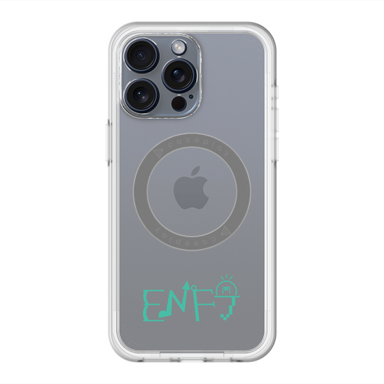 スリムプロテクションプレミアムケース with MagSafe［ オリジナル - ENFJ 主人公 - アルファベット ］