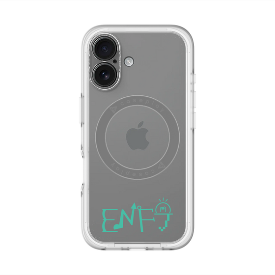 スリムプロテクションプレミアムケース with MagSafe［ オリジナル - ENFJ 主人公 - アルファベット ］