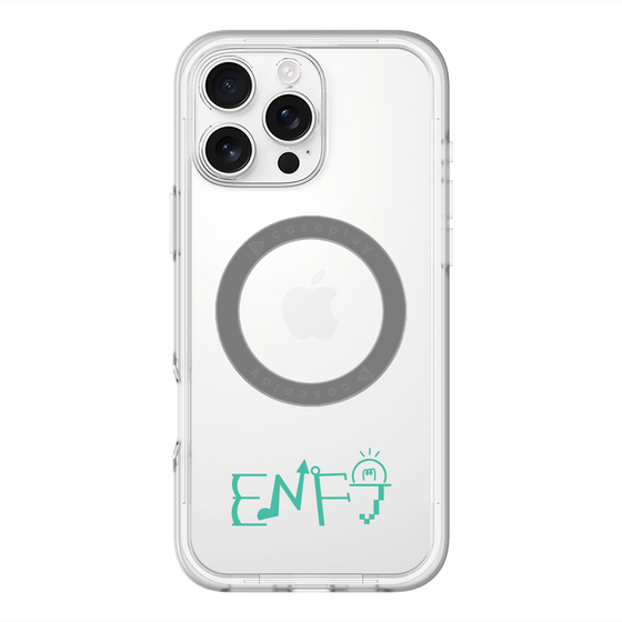 スリムプロテクションプレミアムケース with MagSafe［ オリジナル - ENFJ 主人公 - アルファベット ］