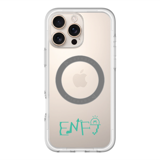 スリムプロテクションプレミアムケース with MagSafe［ オリジナル - ENFJ 主人公 - アルファベット ］